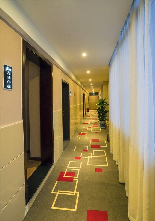 Thank Inn Chain Hotel Sichuan Guangan Wusheng County Hongwu Avenue Eksteriør bilde